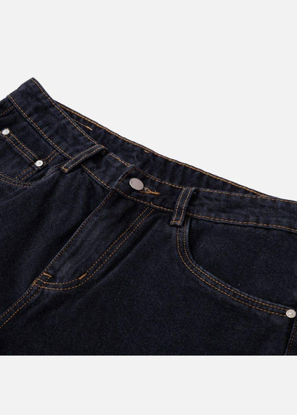 Quần Short Jeans 9 Inch Bền The Original M029 Xanh Dương Đậm - YaMe.vn