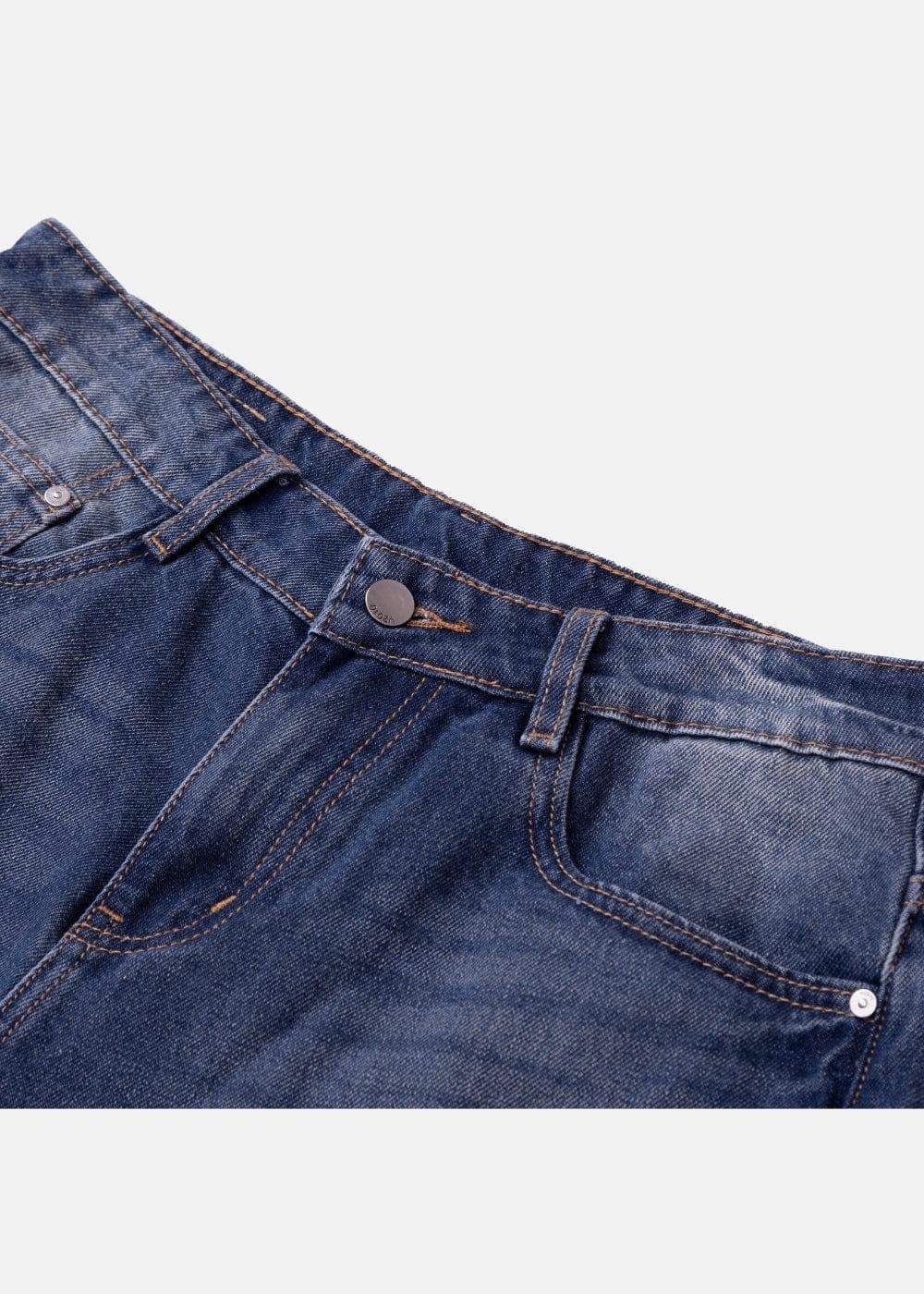 Quần Short Jeans 9 Inch Bền The Original M029 Xanh Dương - YaMe.vn
