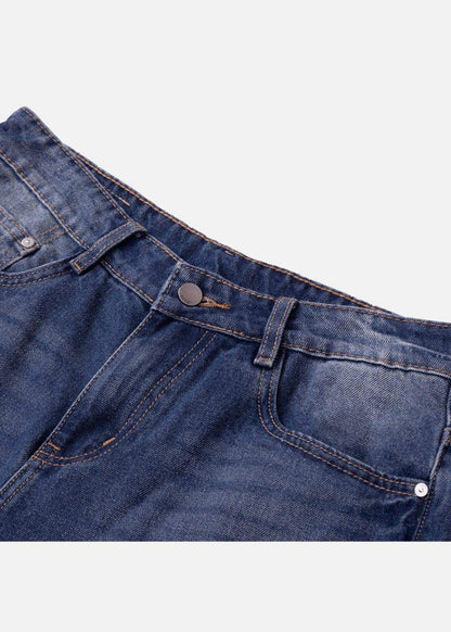 Quần Short Jeans 9 Inch Bền The Original M029 Xanh Dương - YaMe.vn