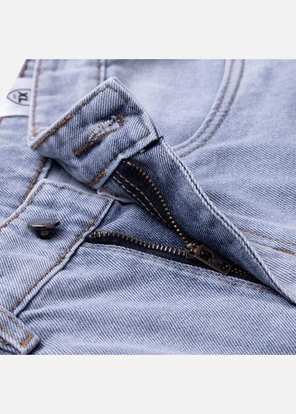 Quần Short Jeans 9 Inch Bền The Original M029 Xanh Dương Nhạt - YaMe.vn