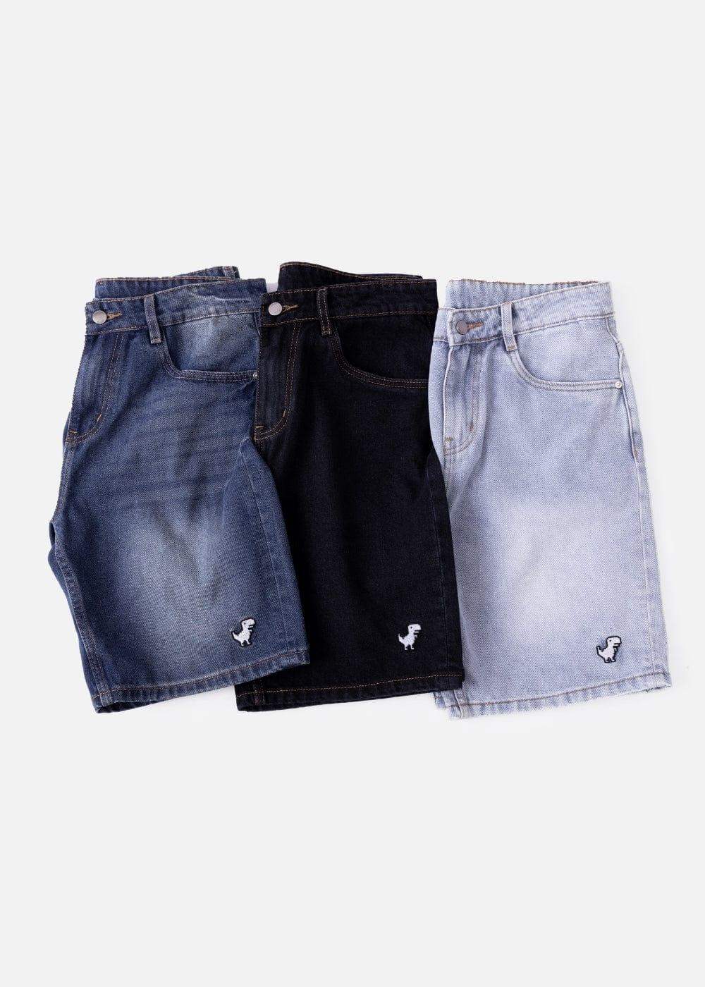 Quần Short Jeans 9 Inch Bền The Original M029 Xanh Dương Nhạt - YaMe.vn