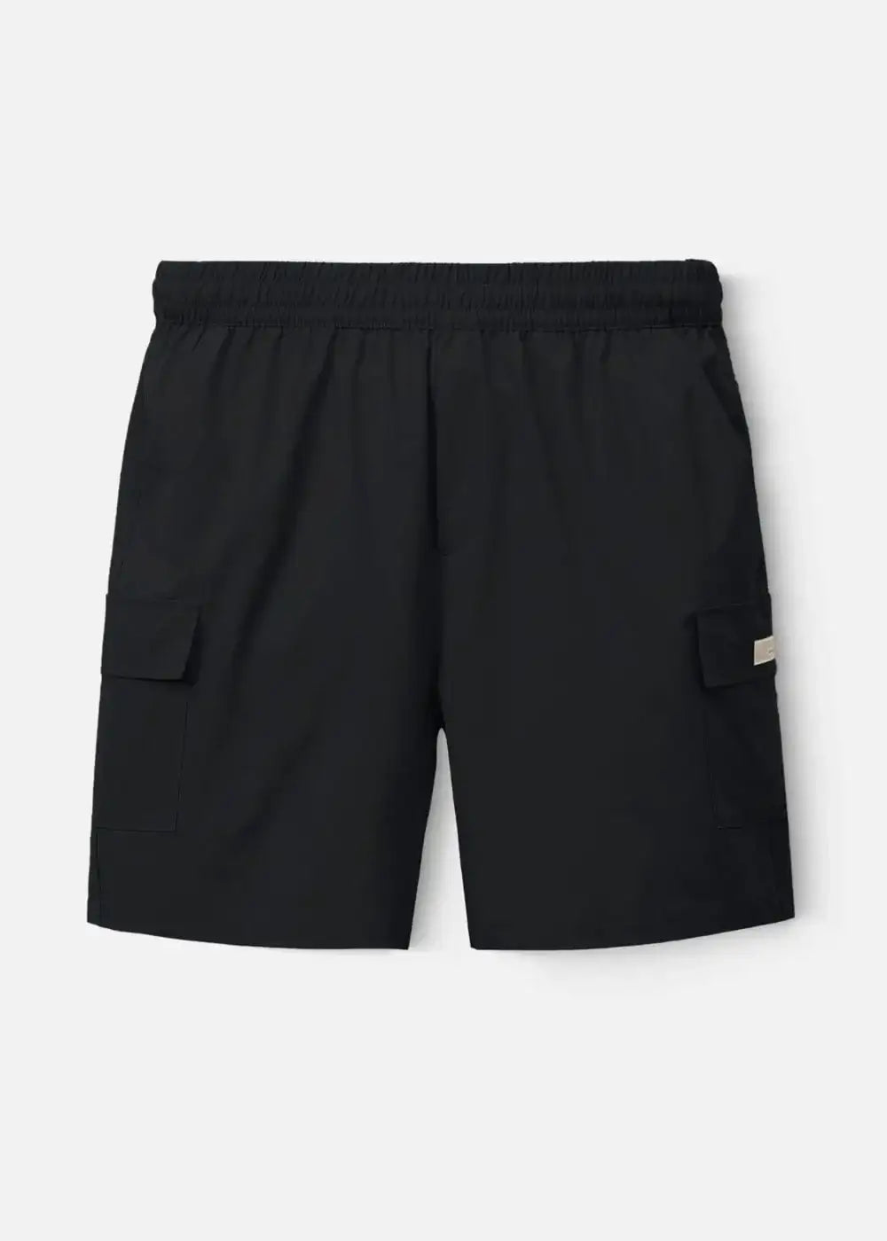 Quần Short Cargo 7 Inch Dù Trượt Nước Seventy Seven 31 Đen - YaMe.vn