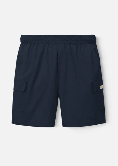 Quần Short Cargo 7 Inch Dù Trượt Nước Seventy Seven 31 Xanh Dương Đậm - YaMe.vn