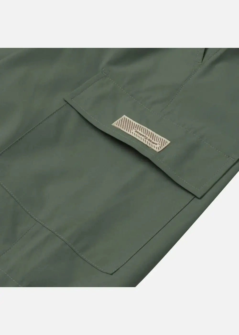 Quần Short Cargo 7 Inch Dù Trượt Nước Seventy Seven 31 Xanh Lá Đậm - YaMe.vn
