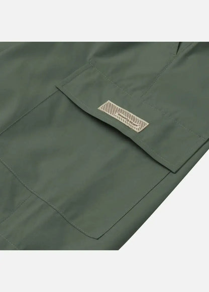 Quần Short Cargo 7 Inch Dù Trượt Nước Seventy Seven 31 Xanh Lá Đậm - YaMe.vn