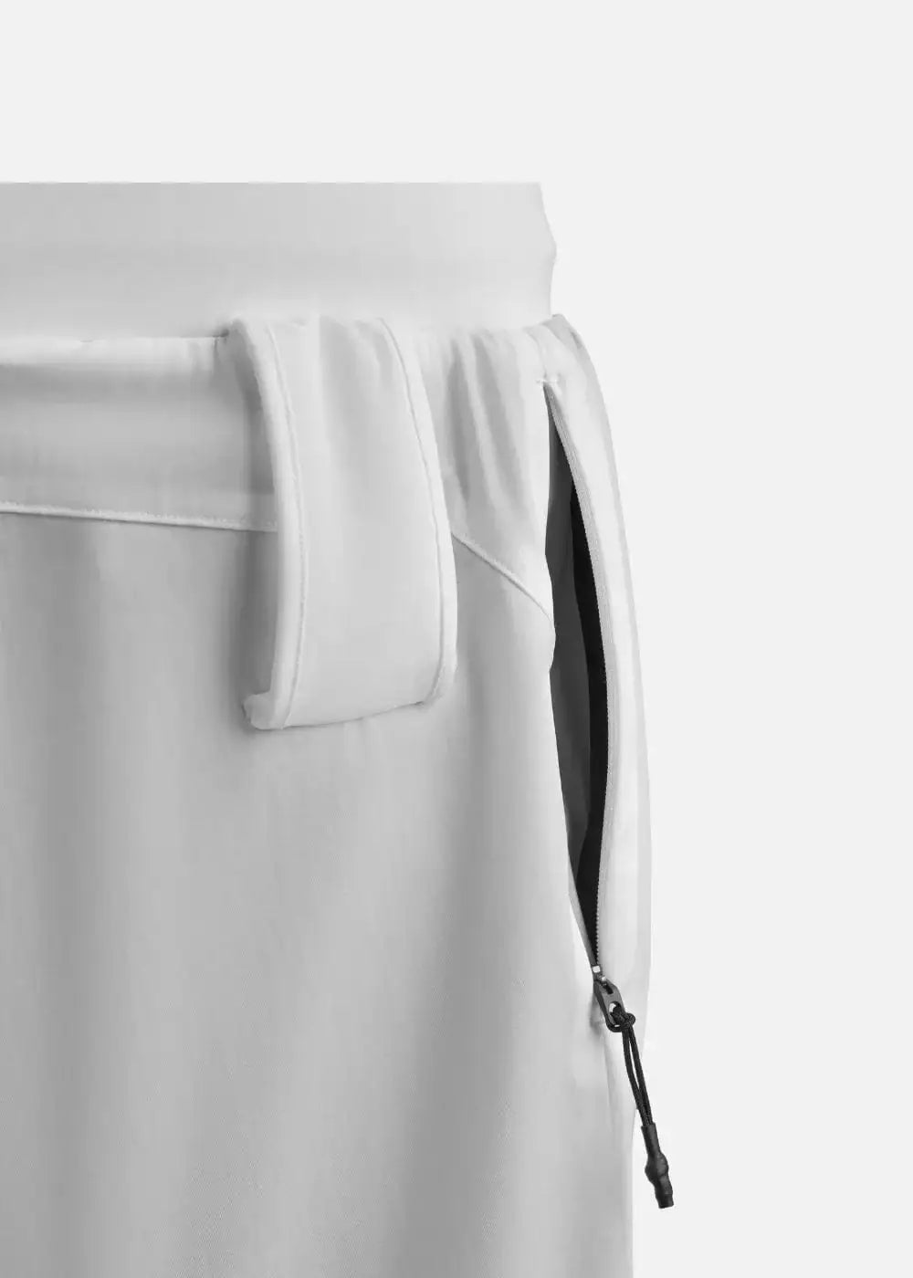 Quần Short Thể Thao Ultra Stretch 2 Lớp The Trainer 013 Trắng - YaMe.vn