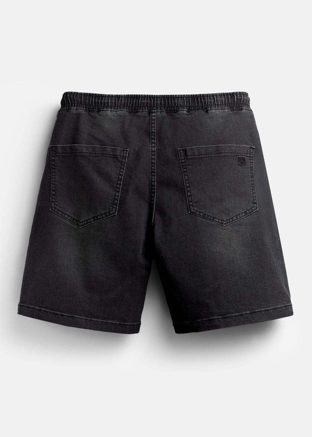 Quần Short Jeans 7 Inch Co Giãn The Original M84 Đen - YaMe.vn
