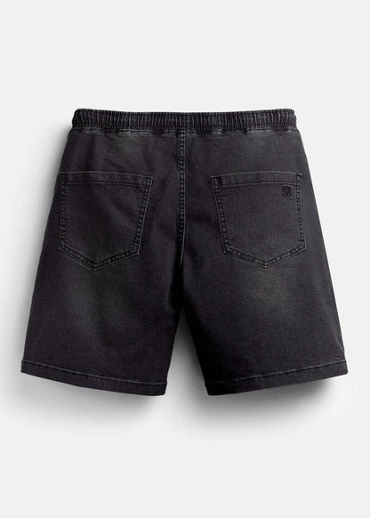 Quần Short Jeans 7 Inch Co Giãn The Original M84 Đen - YaMe.vn