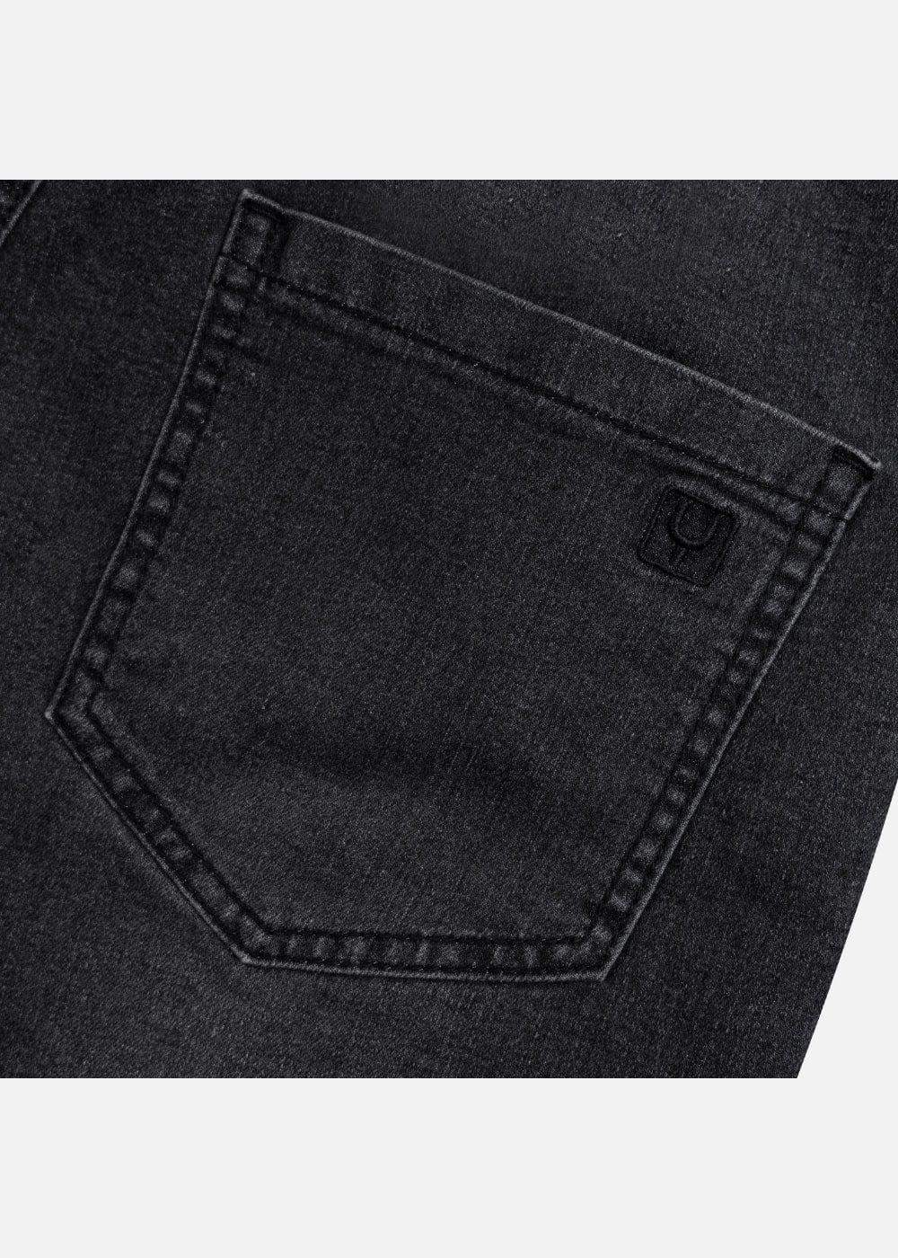 Quần Short Jeans 7 Inch Co Giãn The Original M84 Đen - YaMe.vn