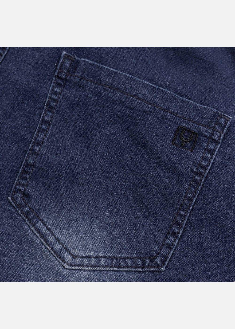 Quần Short Jeans 7 Inch Co Giãn The Original M84 Xanh Dương - YaMe.vn