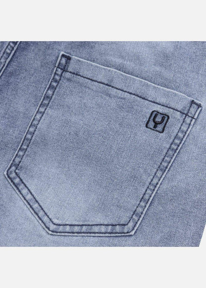 Quần Short Jeans 7 Inch Co Giãn The Original M84 Xanh Dương Nhạt - YaMe.vn