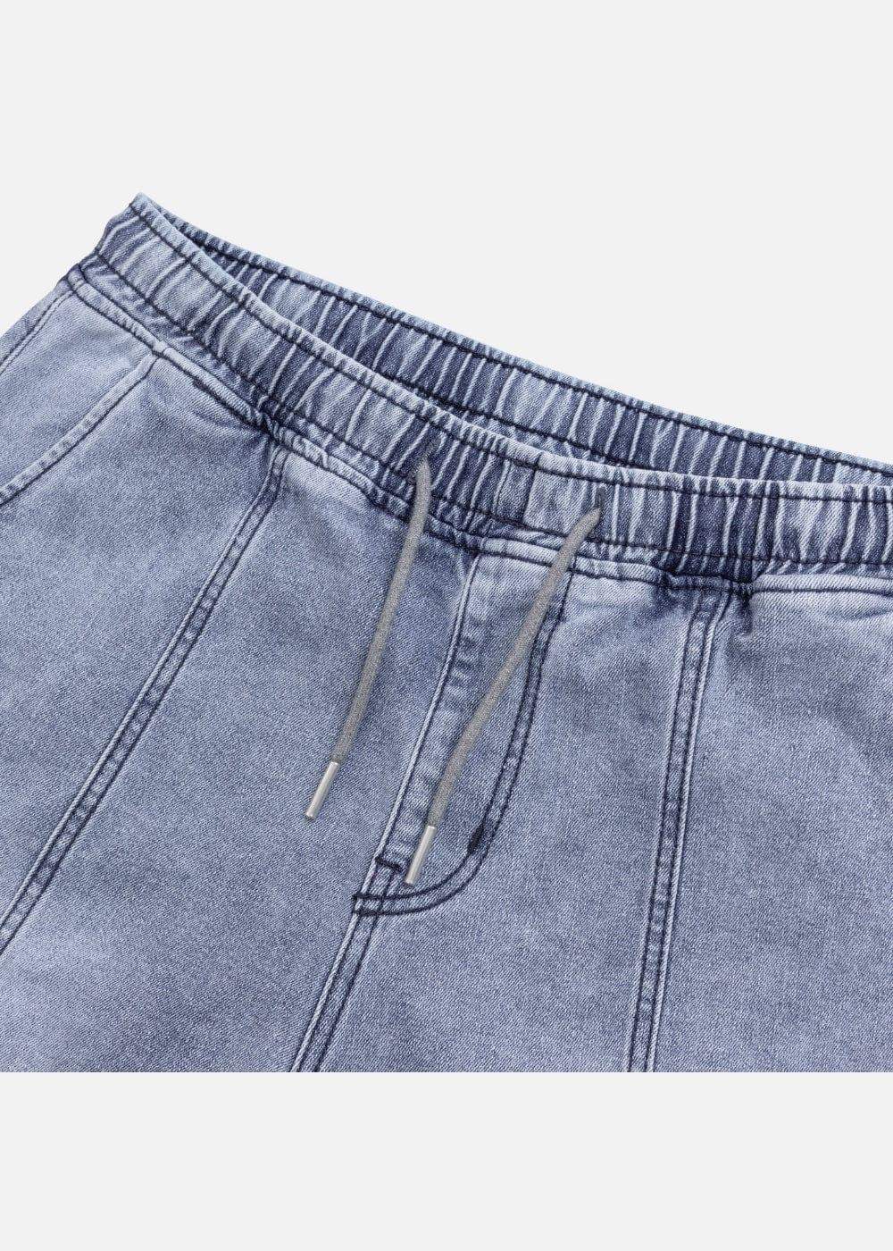 Quần Short Jeans 7 Inch Co Giãn The Original M84 Xanh Dương Nhạt - YaMe.vn