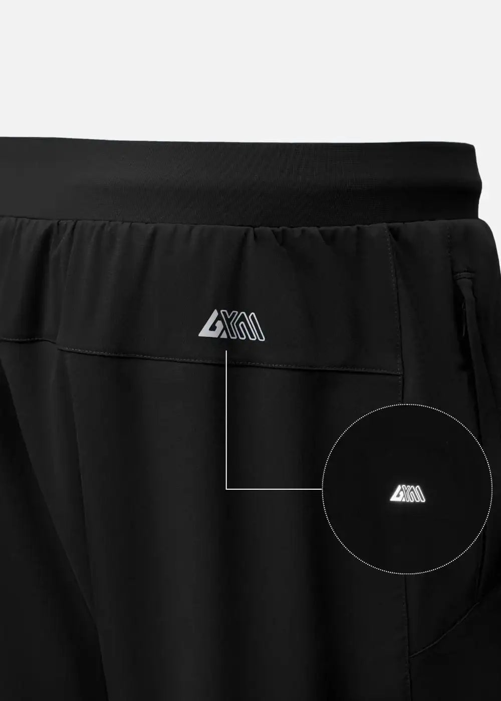 Quần Short Thể Thao 9 Inch Ultra Stretch The Trainer 014 Đen - YaMe.vn