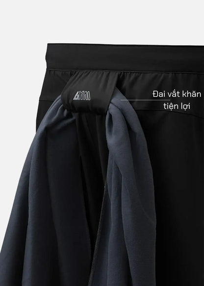 Quần Short Thể Thao 7 Inch Ultra Stretch The Trainer 015 Đen - YaMe.vn