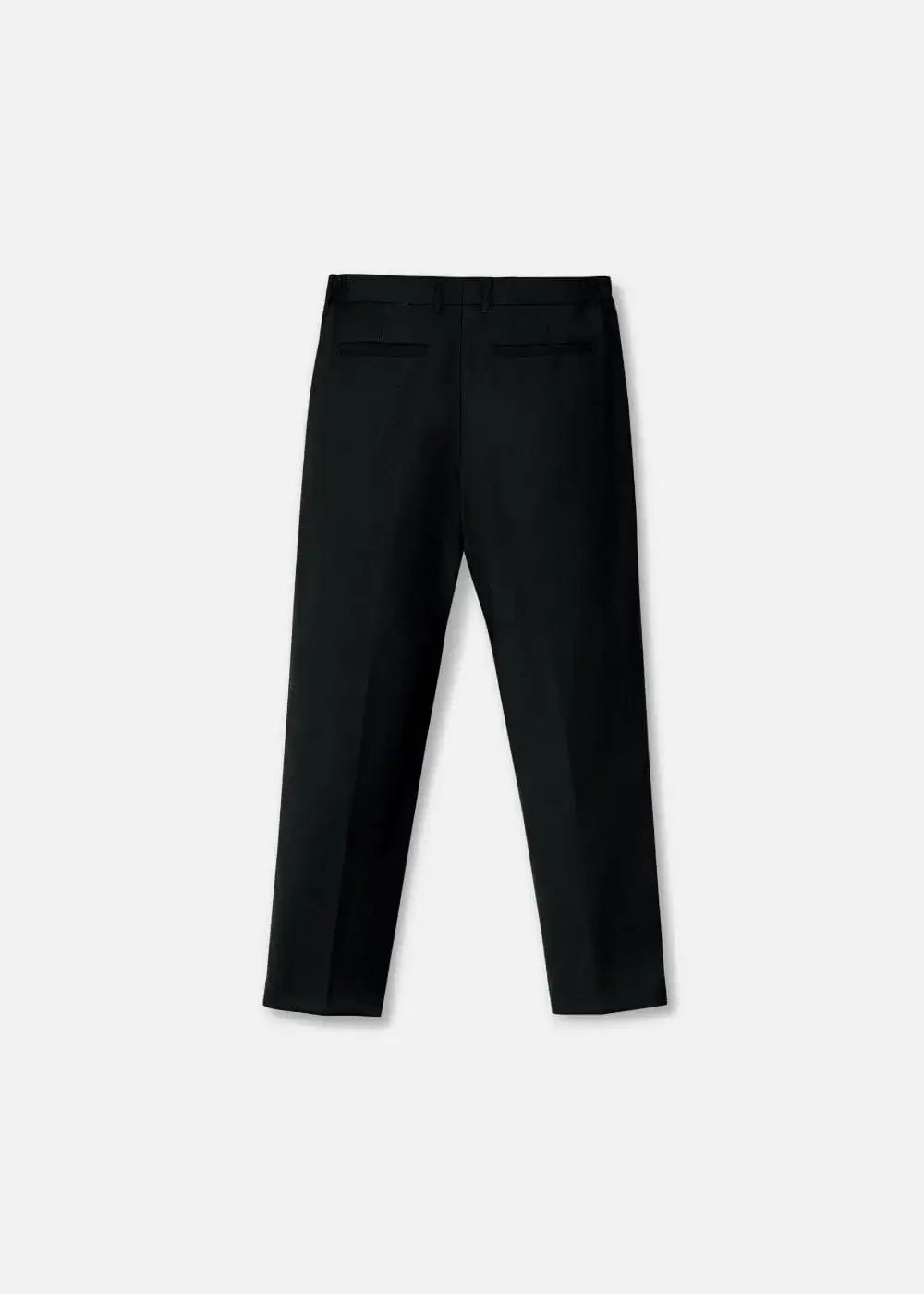 Quần Tây Casual Mềm Mại Non-Iron 010 Đen - YaMe.vn