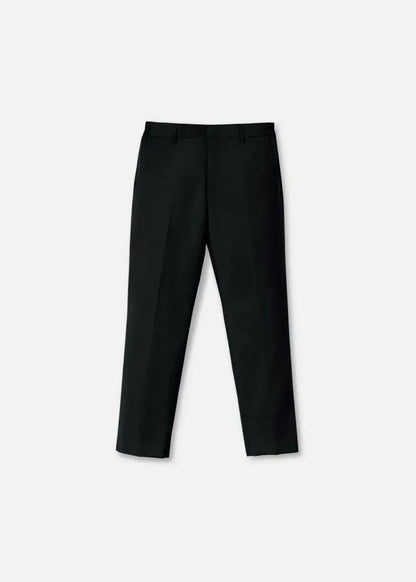 Quần Tây Casual Mềm Mại Non-Iron 010 Đen - YaMe.vn