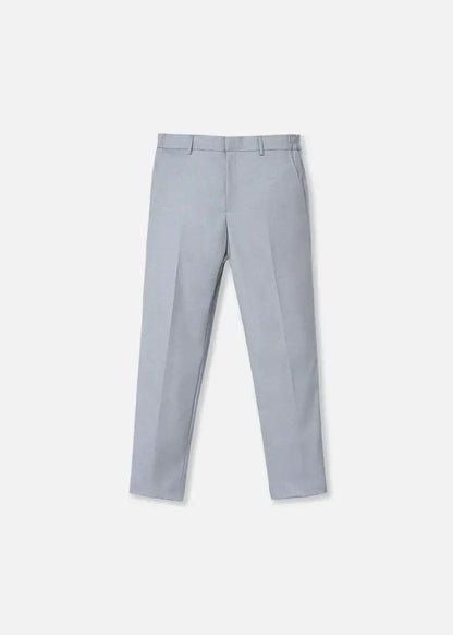 Quần Tây Casual Mềm Mại Non-Iron 010 Xám Nhạt - YaMe.vn