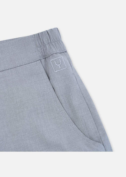 Quần Tây Casual Mềm Mại Non-Iron 010 Xám Nhạt - YaMe.vn