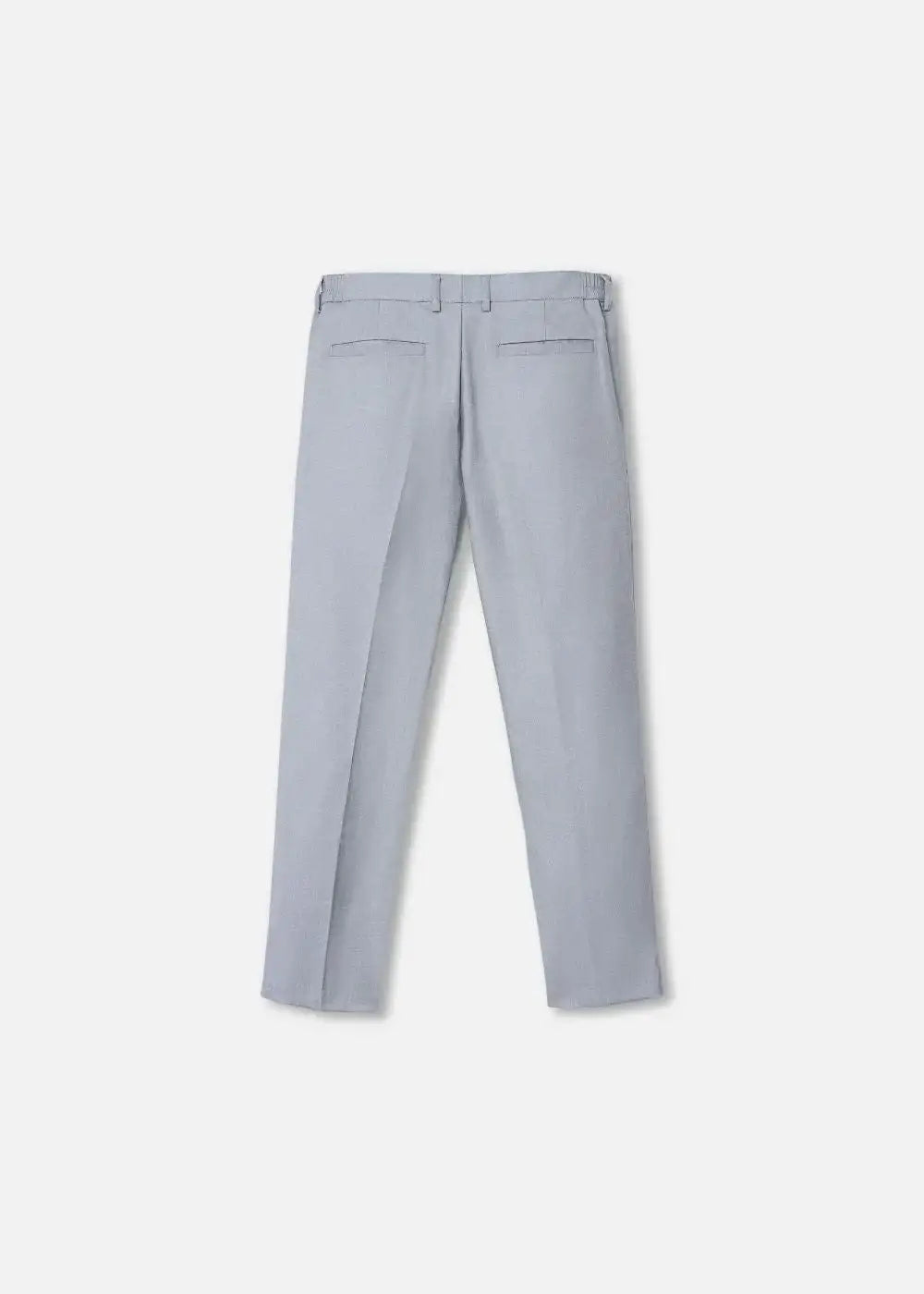 Quần Tây Casual Mềm Mại Non-Iron 010 Xám Nhạt - YaMe.vn