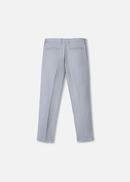 Quần Tây Casual Mềm Mại Non-Iron 010 Xám Nhạt - YaMe.vn
