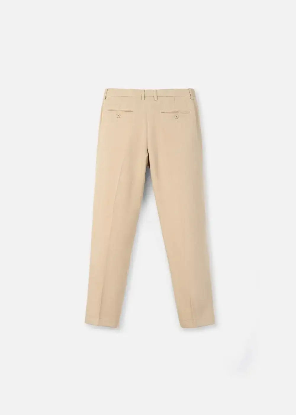 Quần Tây Casual Co Giãn Ít Nhăn Non Branded 30 Nâu Nhạt - YaMe.vn