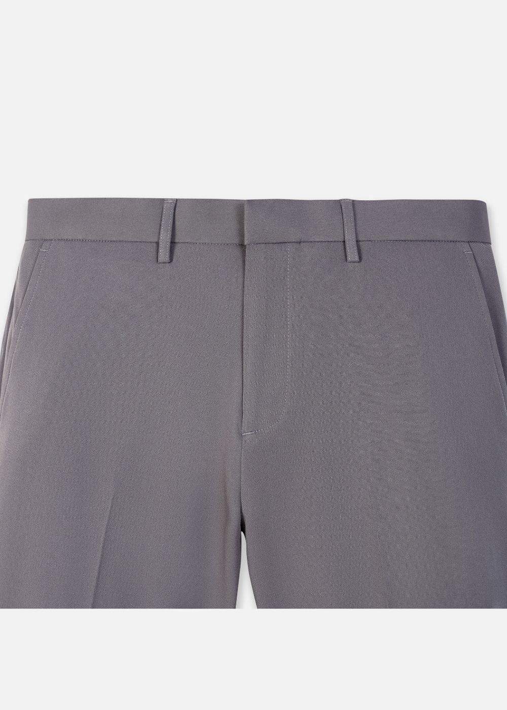 Quần Tây Casual Co Giãn Ít Nhăn Non Branded 30 Xám Đậm - YaMe.vn