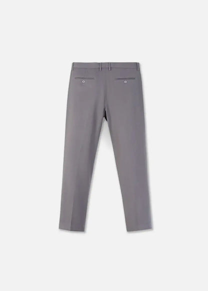 Quần Tây Casual Co Giãn Ít Nhăn Non Branded 30 Xám Đậm - YaMe.vn
