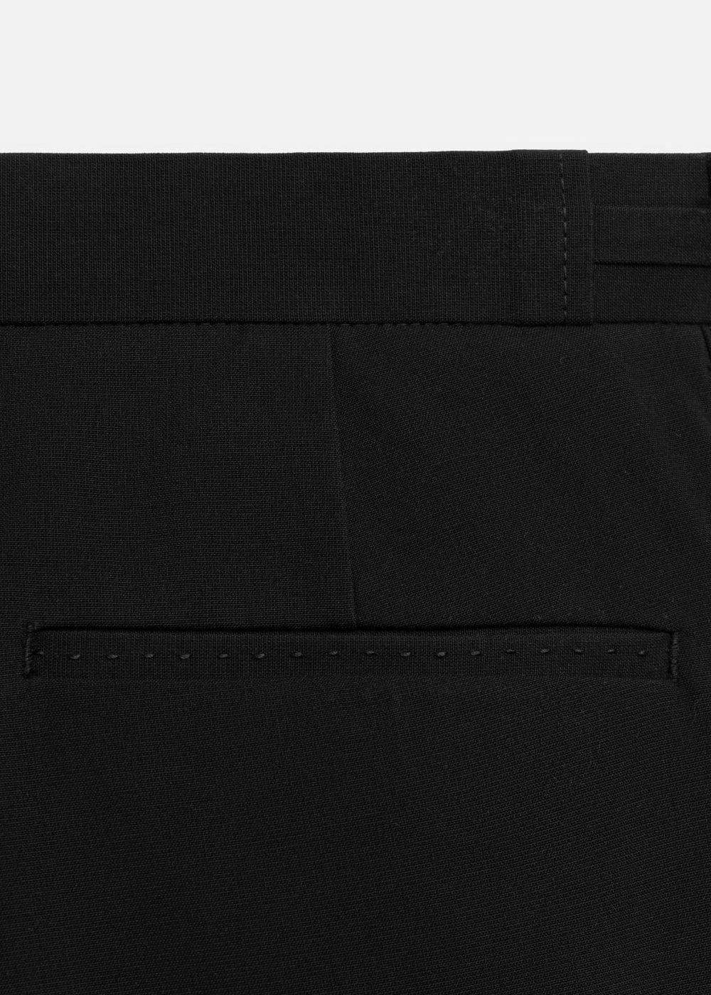 Quần Tây Casual Co giãn Non-Iron 02 Đen - YaMe.vn