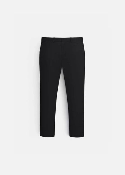 Quần Tây Smart Casual Ít Nhăn The CEO 018 Đen - YaMe.vn