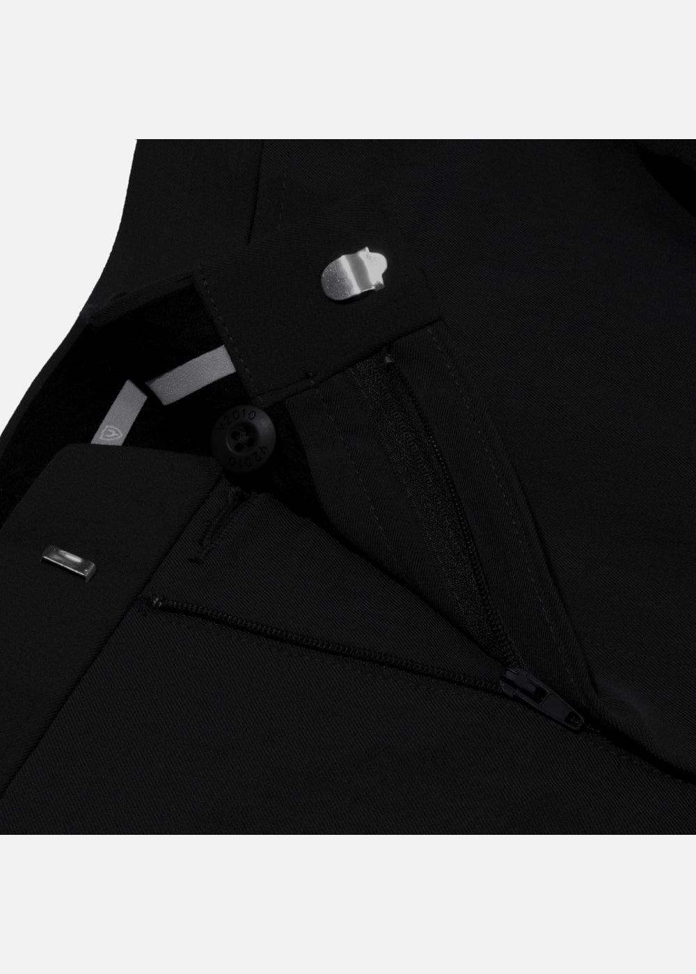 Quần Tây Nam Co giãn Ít Nhăn Non-Iron 19 Đen - YaMe.vn