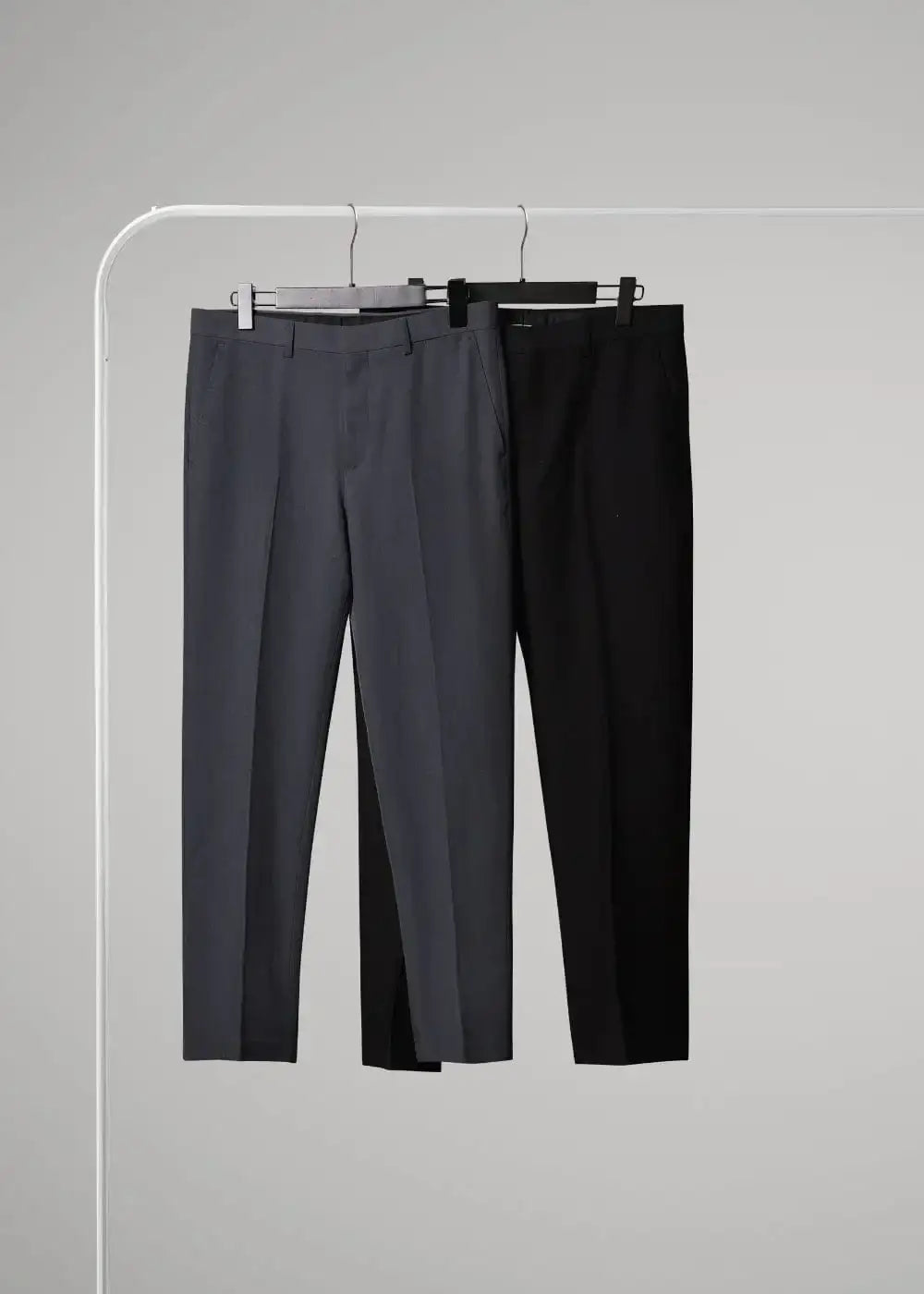 Quần Tây Nam Co giãn Ít Nhăn Non-Iron 19 Xám Đậm - YaMe.vn