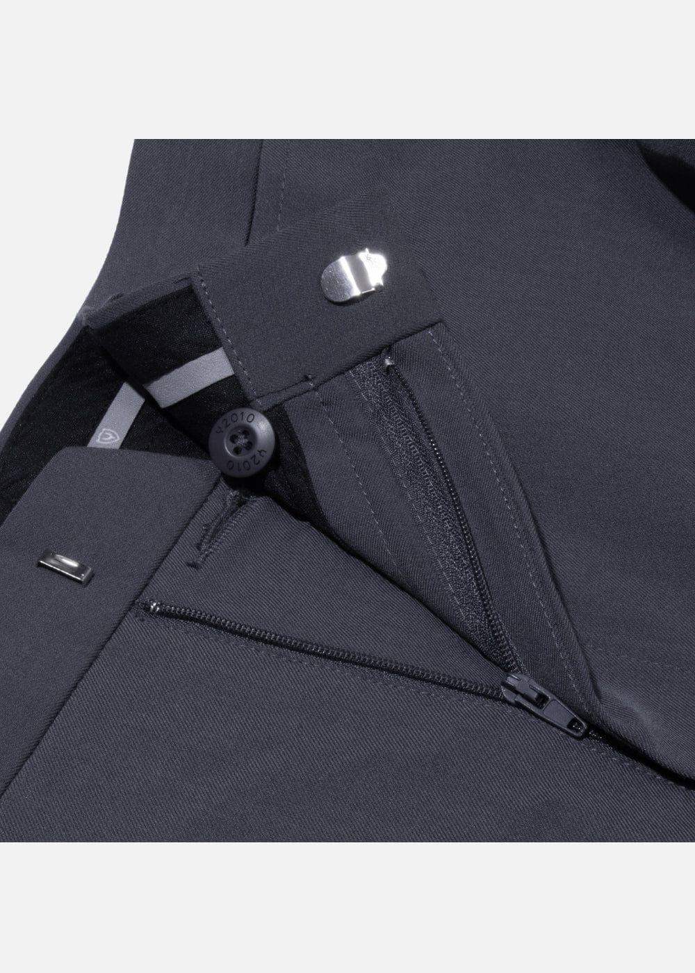 Quần Tây Nam Co giãn Ít Nhăn Non-Iron 19 Xám Đậm - YaMe.vn