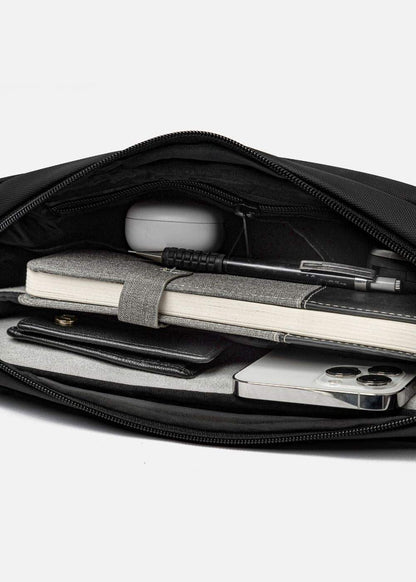 Túi Đeo Sling Bag Cao Cấp Trượt Nước First Class 03 Đen - YaMe.vn