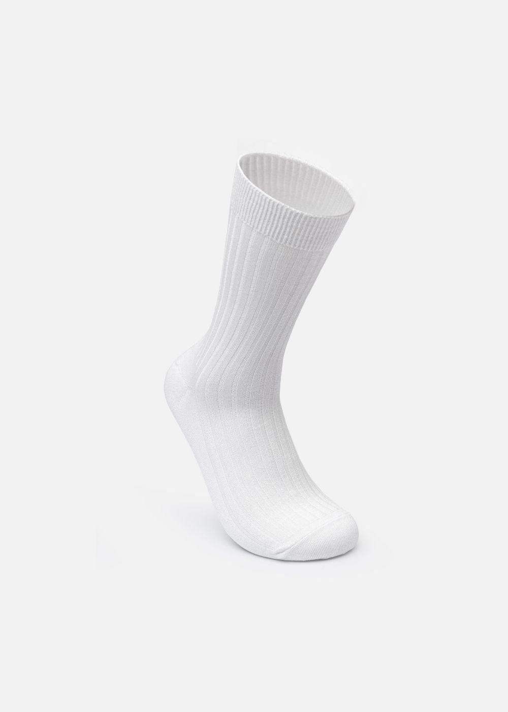 Vớ Cổ Trung Công Thái Học 90° Kháng Khuẩn Khử Mùi #Y2010 C003 Trắng - YaMe.vn
