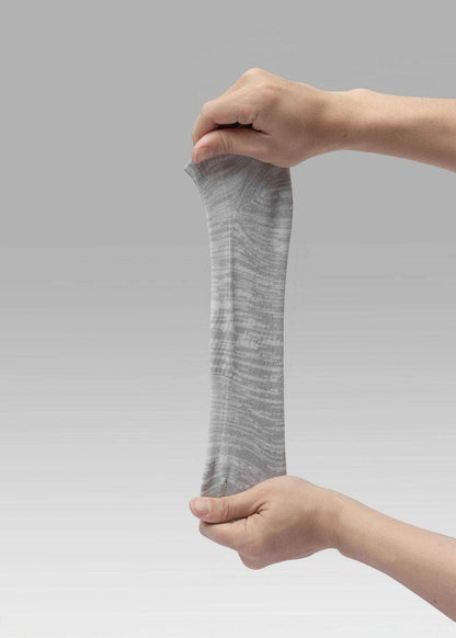 Vớ Cổ Ngắn Công Thái Học 90° Dệt Lưới Thoáng Khí #Y2010 TAB001 Xám Nhạt - YaMe.vn