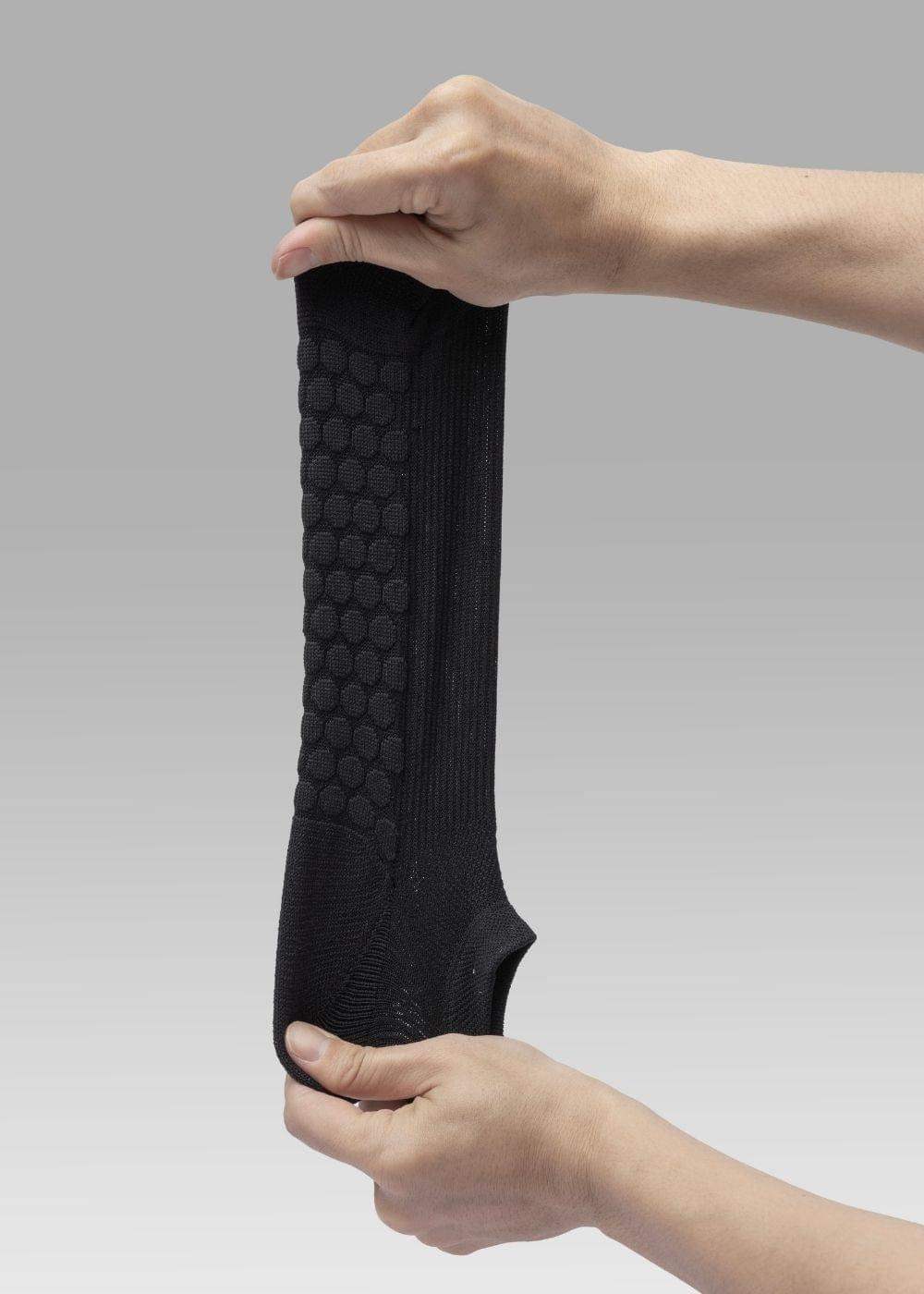 Vớ Cổ Ngắn Công Thái Học 90° Đệm Xù Giảm Chấn Kháng Khuẩn TAB004 Đen - YaMe.vn