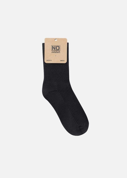 Vớ Basic Cổ Trung Khử Mùi Nhiều Màu NB 08 Đen - YaMe.vn