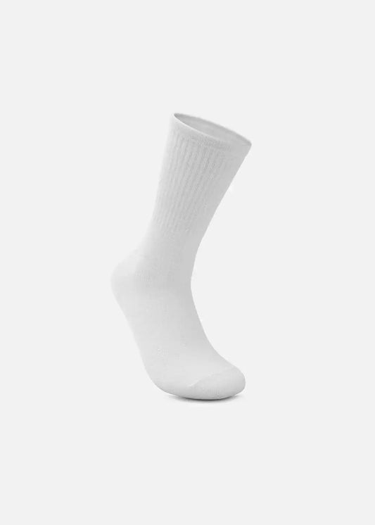 Vớ Basic Cổ Trung Khử Mùi Nhiều Màu NB 08 Trắng - YaMe.vn