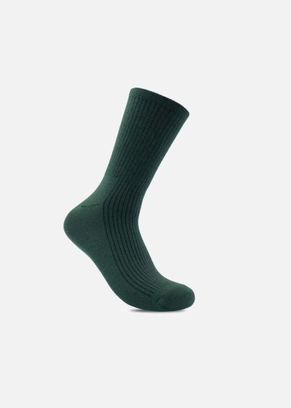 Vớ Basic Cổ Trung Khử Mùi Nhiều Màu NB 08 Xanh Lá Đậm - YaMe.vn