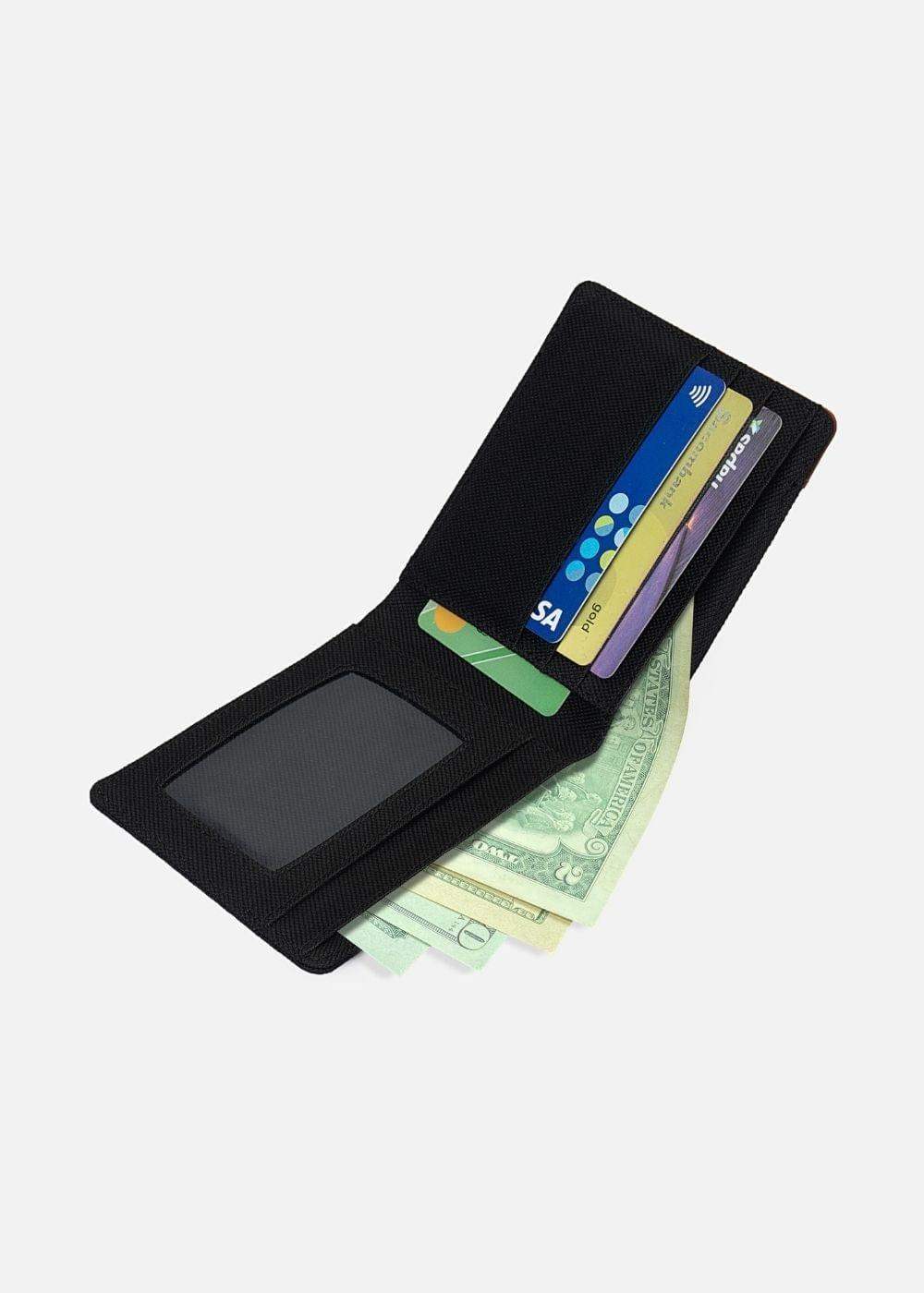 Ví Ngang Canvas Bền Nhẹ NB 22 Đen (NGƯNG TSX) - YaMe.vn