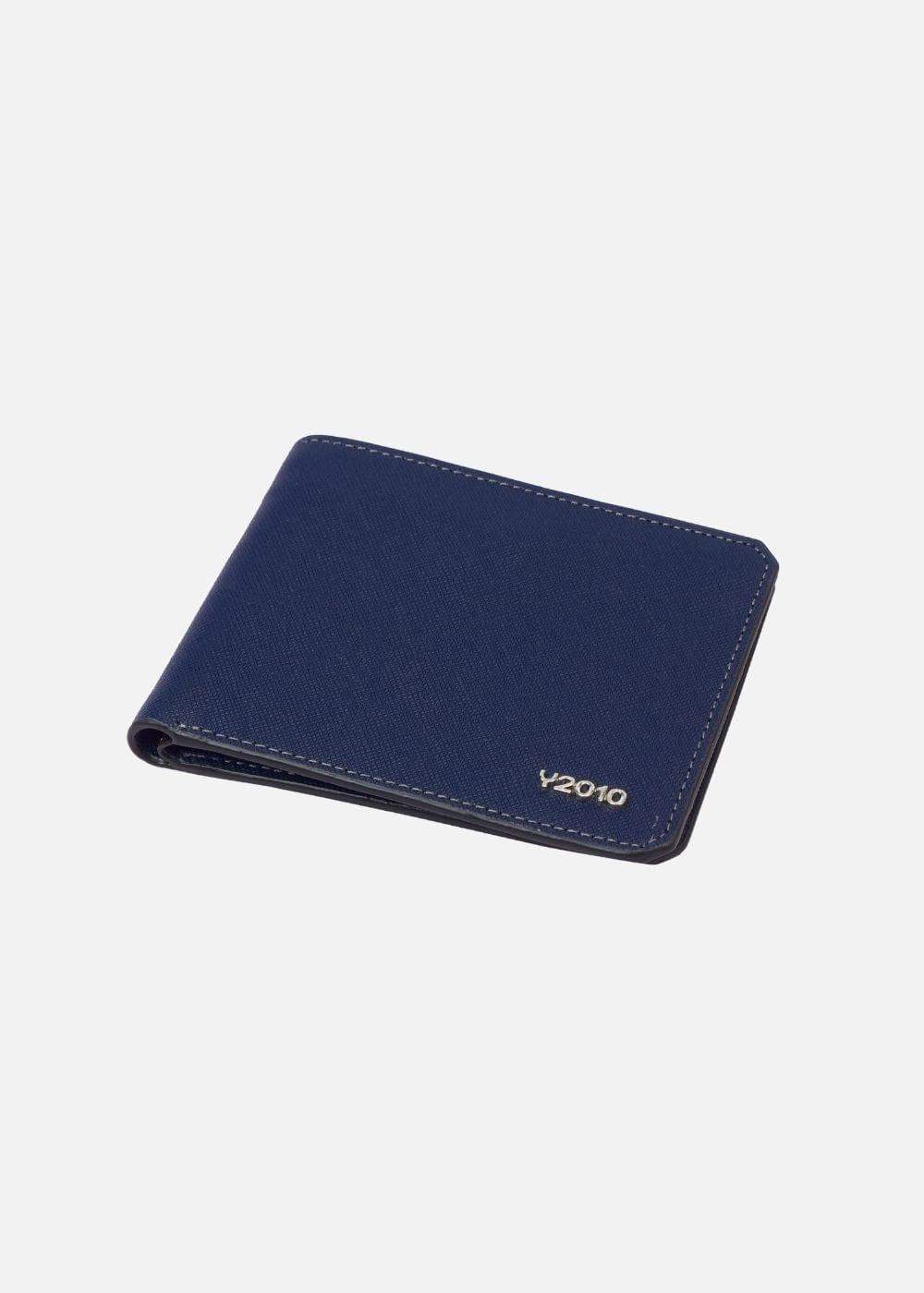 Ví Ngang Da Bò Thịnh Vượng 10 Xanh Dương Đậm - YaMe.vn