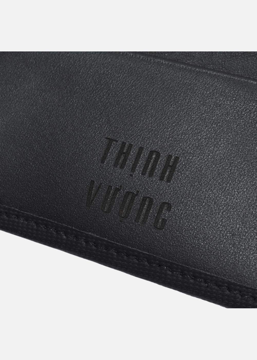 Ví Ngang Da Bò Thịnh Vượng 7 Đen - YaMe.vn
