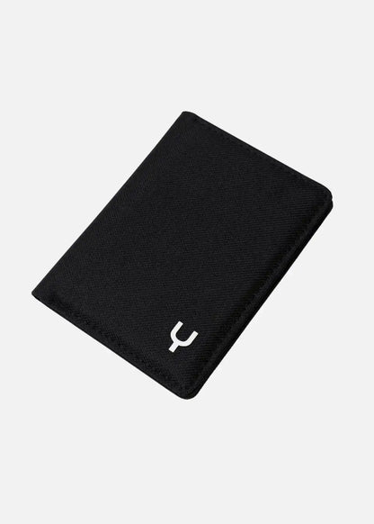 Ví Đứng Canvas Bền Nhẹ #Y2010 02 Đen - YaMe.vn